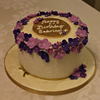Damask Birthday Cake