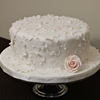 Petal Bridal Shower Cake