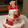 Strawberry Shortcake Birthday Cake