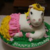Unicorn Goldilicious Birthday Cake