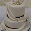 Draped Wedding Cake
