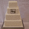 Scroll Wedding Cake