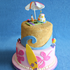 Beach Birthday Cake