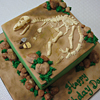 Dinosaur Birthday Cake