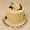Floral Bridal Shower Cake