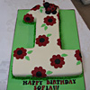 Ladybug Birthday Cake