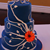 Gerbera Daisy Wedding Cake