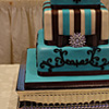 Square Wedding Cake